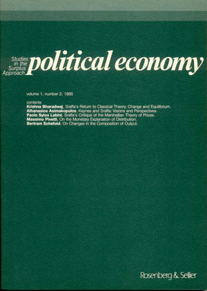 Political Economy vol. 1, n. 2, 1985