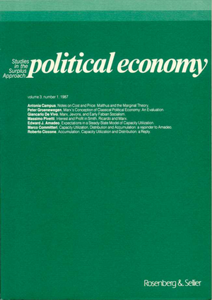Political Economy vol. 3, n. 1, 1987